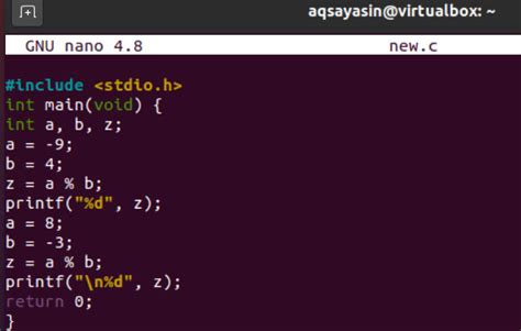 modulus operator in c|How to make sense of modulo in c .